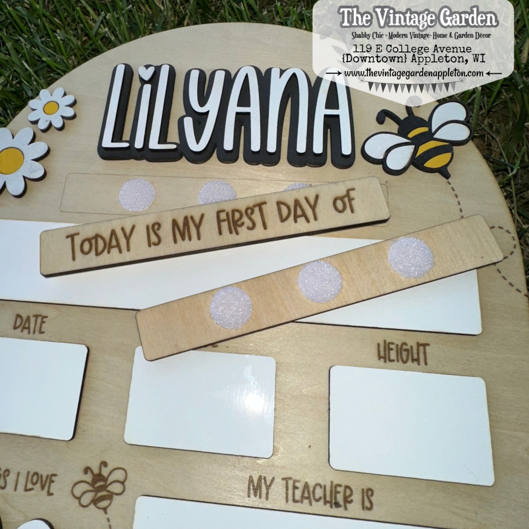 Custom Back to School Board | Personalized