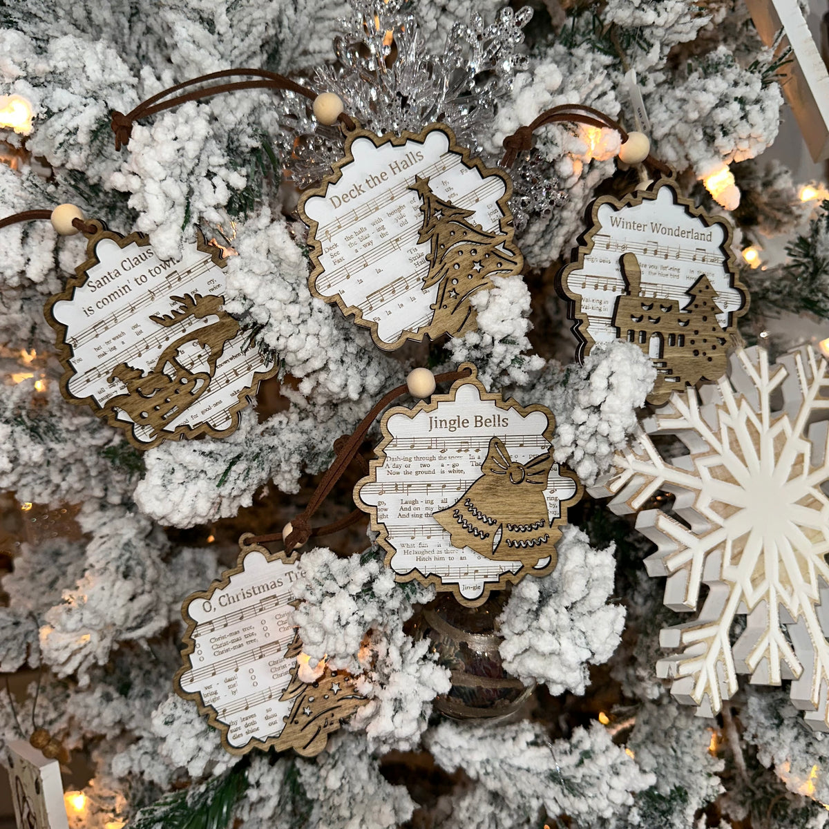 Christmas Songs | Engraved Ornament