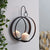 Hanging Candle Sconce with Mirror