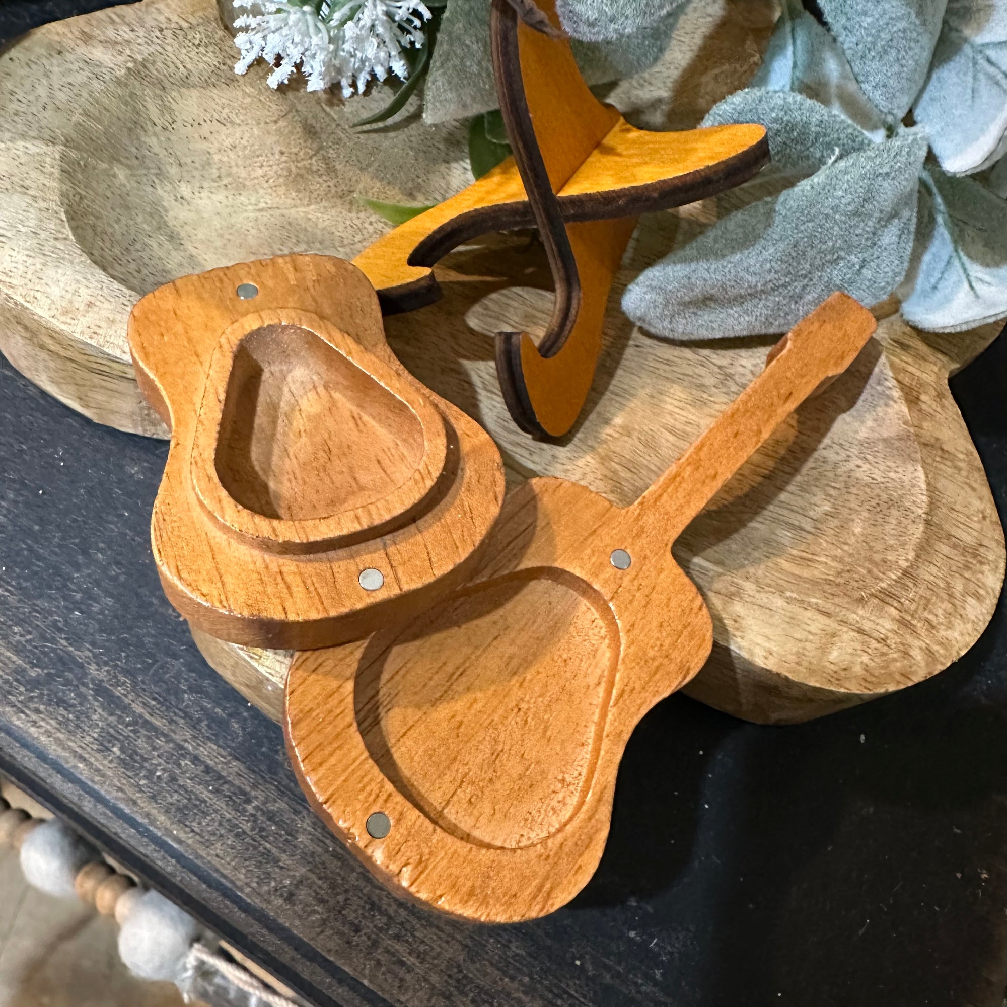 Guitar Pick Holder | Appleton Wisconsin | Wood Souvenir