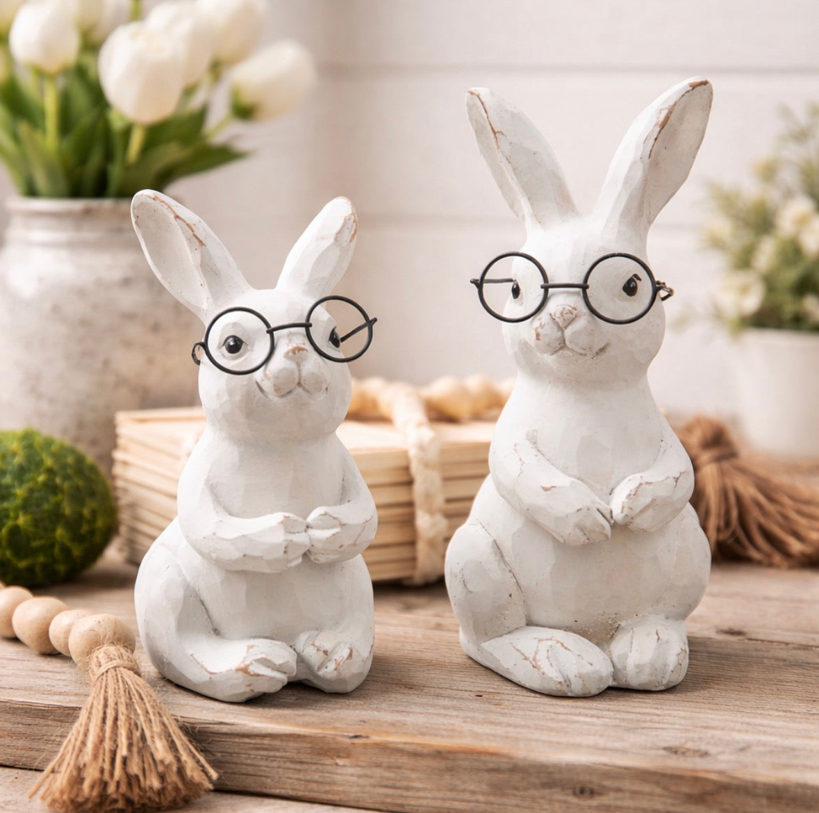 Bunny with Glasses