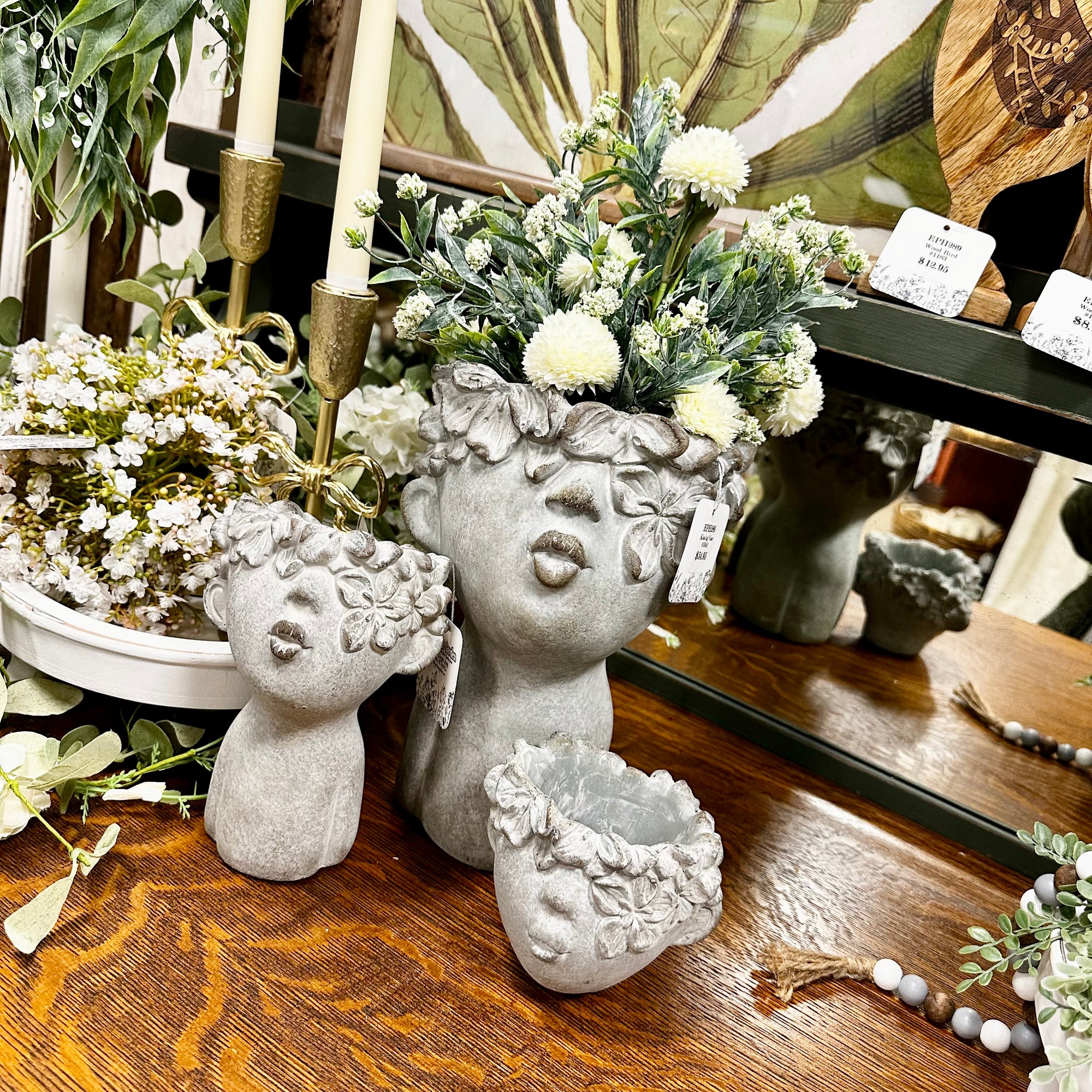 Blooming Kissing Face Planter