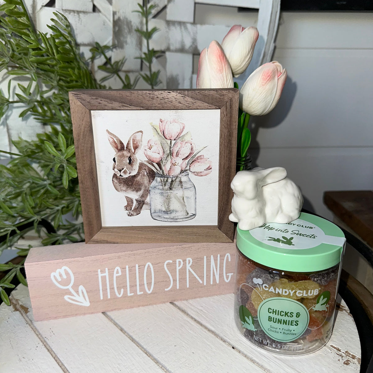 Hello Spring | Bunny &amp; Tulips {Gift Box}