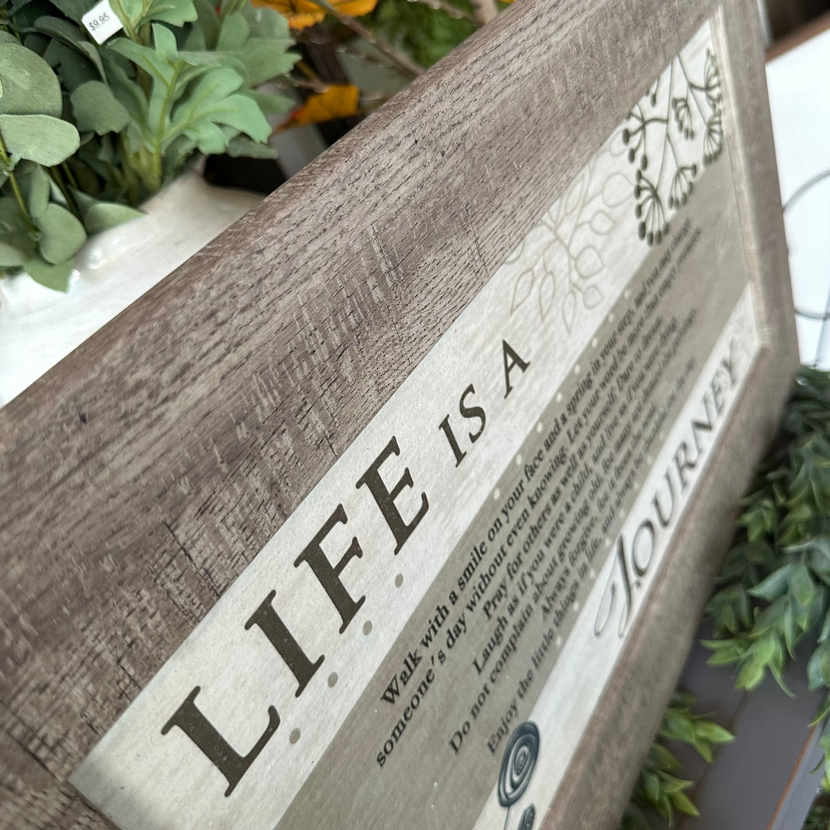 Life is a Journey | Framed Wall Art