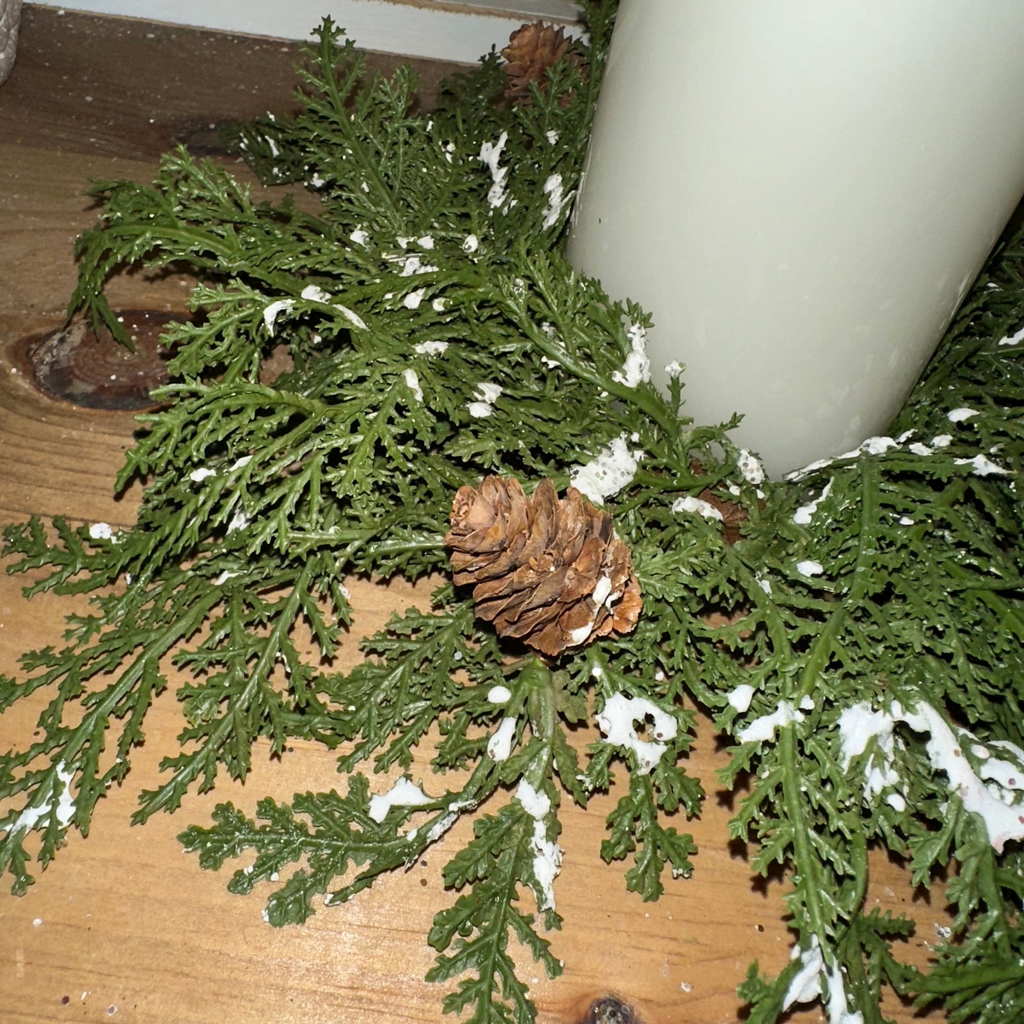 Snowy Cedar Pine Ring | Soft Touch