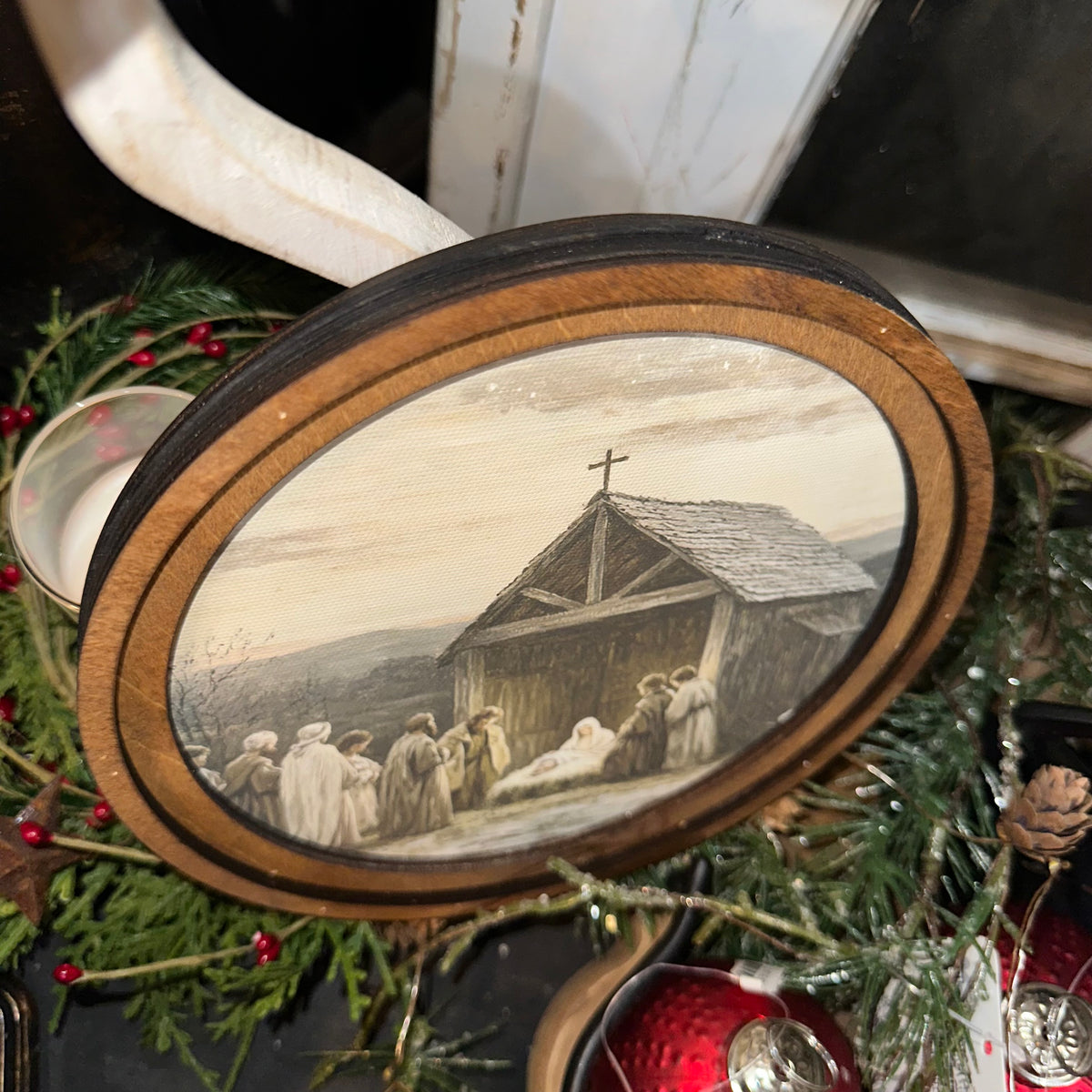 Nativity Scene | Round Art