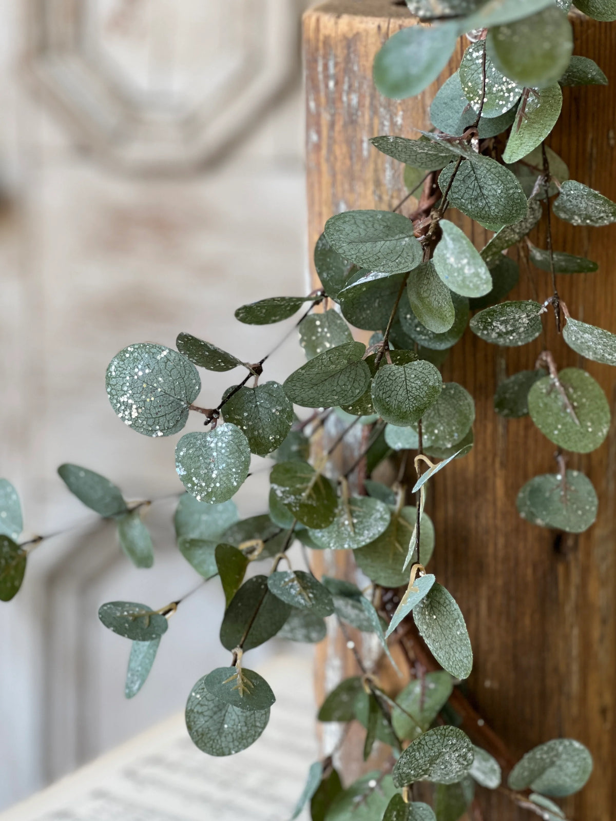 Iced Eucalyptus Garland | 6&#39;