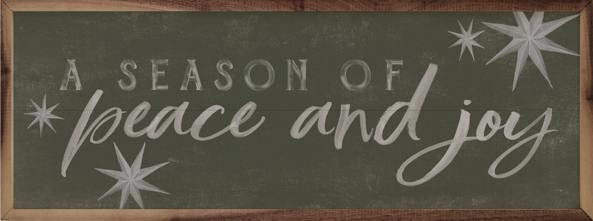 A Season of Peace &amp; Joy | Wall Art