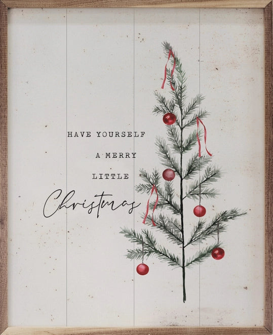 Have Yourself a Merry Little Christmas | Wall Art