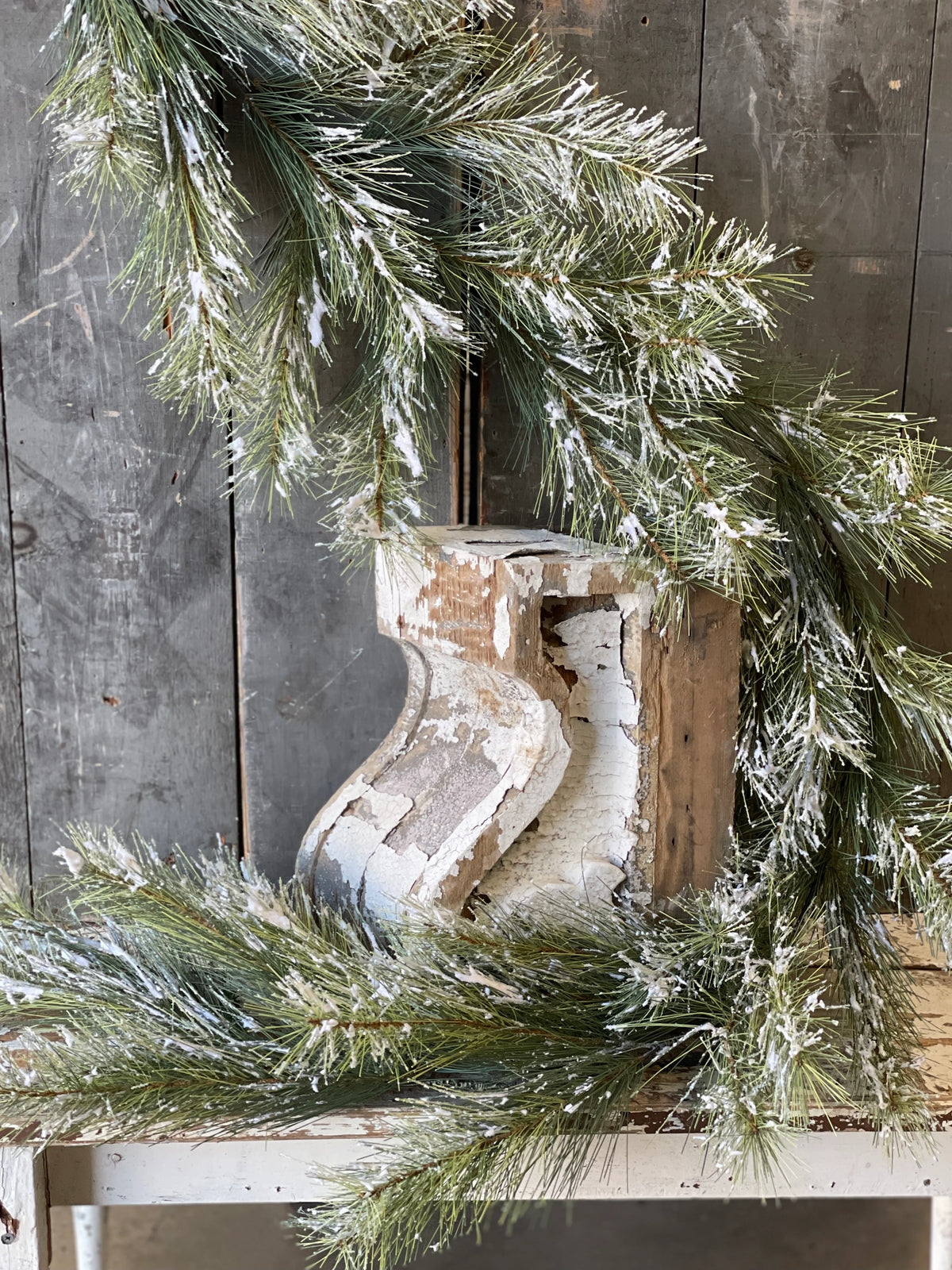 Snowy Fir Garland | 6&#39;