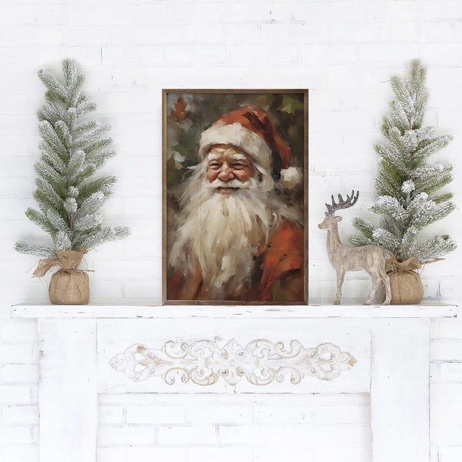 Jolly Santa | Wall Art