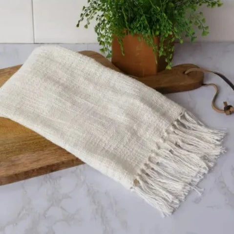 Tea Towel | Farmhouse White