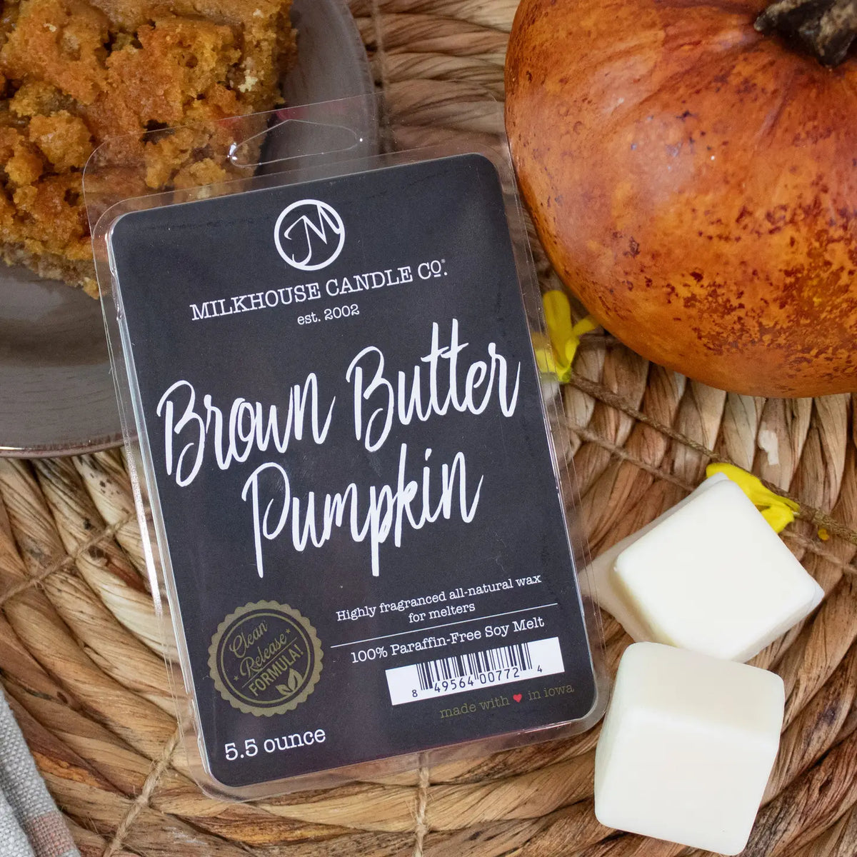 Brown Butter Pumpkin | Soy Candle &amp; Wax Melts