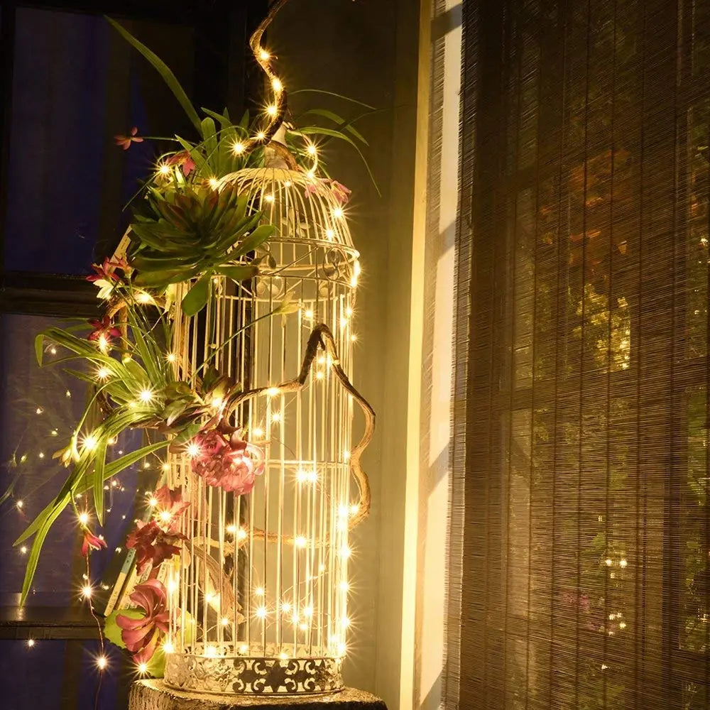 60 LED String Lights | Battery-Operated | 19&#39;