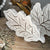 Carved Wood Harvest Leaf
