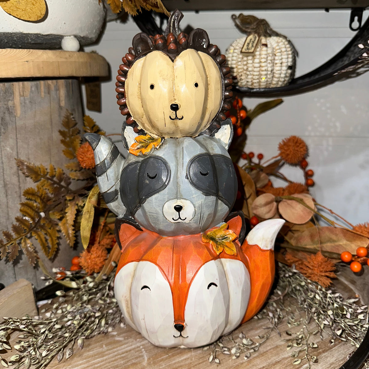 Harvest Stacking Pumpkin Animals