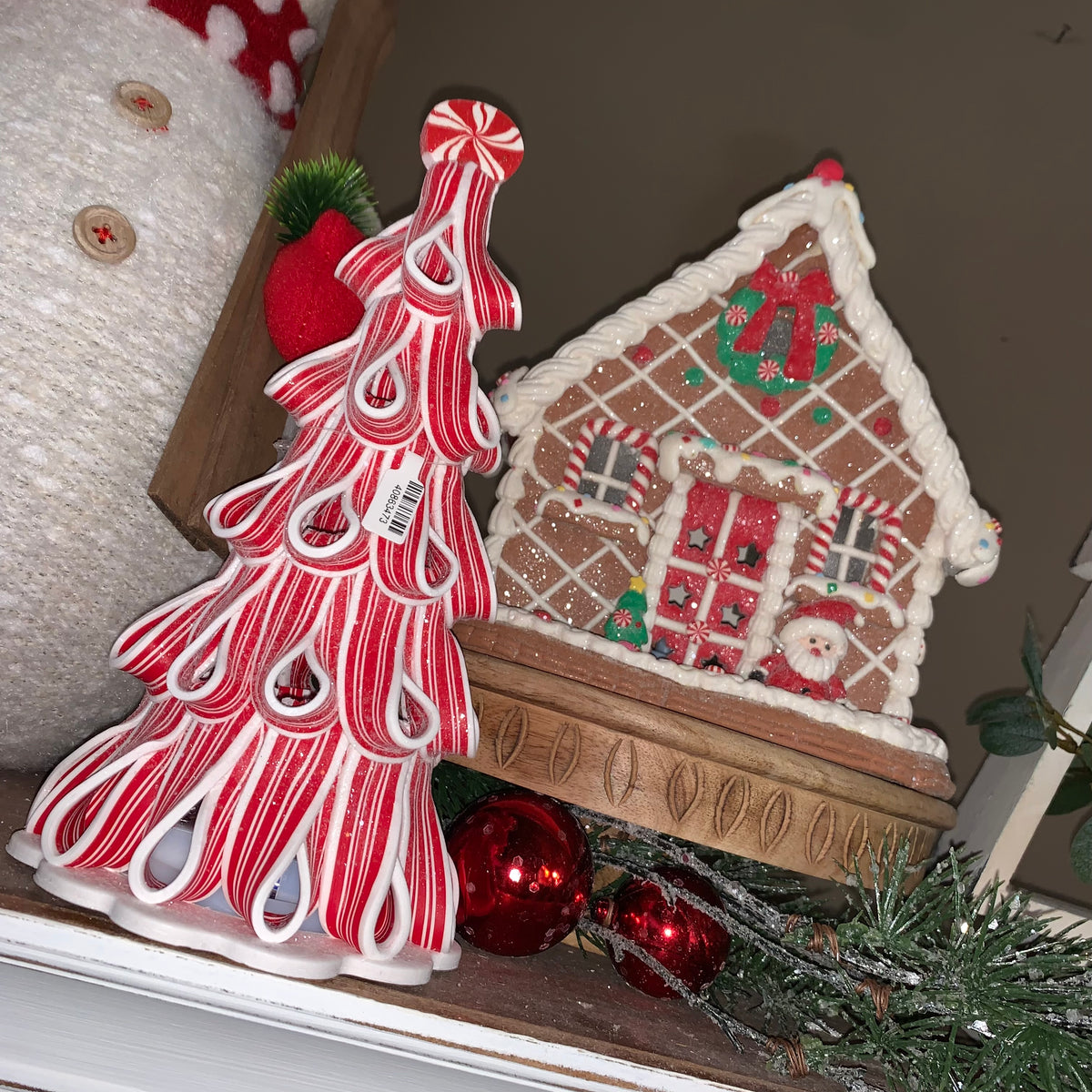 Candy Cane Loopy Tree | Lighted