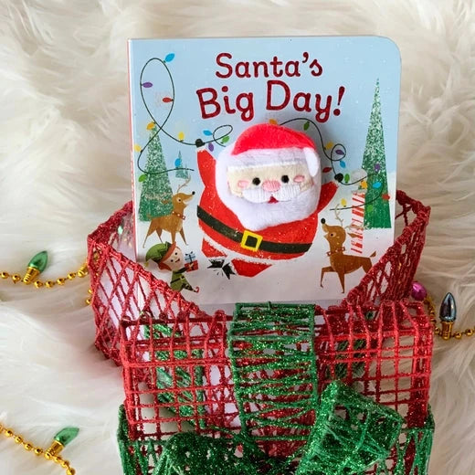 Santa&#39;s Big Day | Puppet Board Book