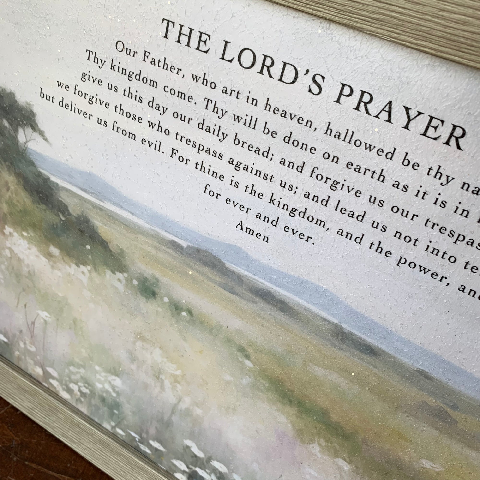 The Lord's Prayer | Framed Wall Art