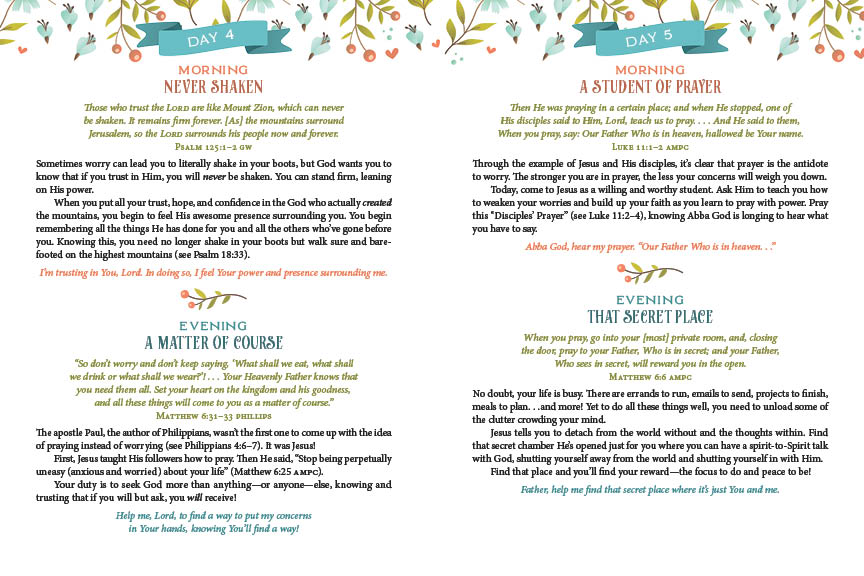 Worry Less, Pray More | Devotional