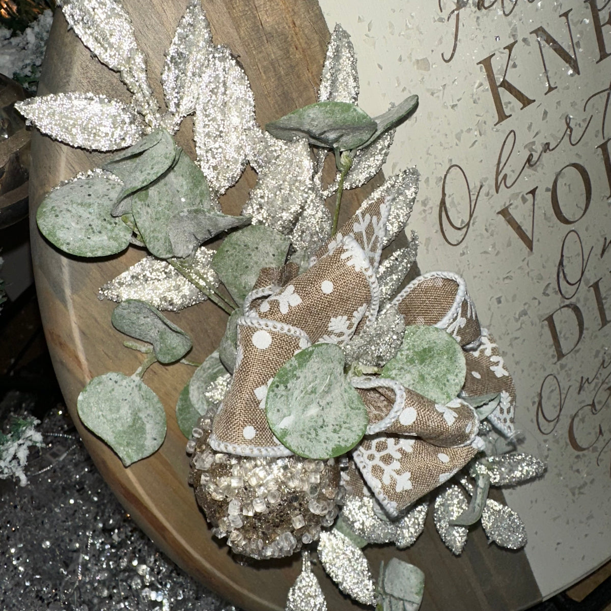 O Holy Night | 18&quot; Handmade Sign