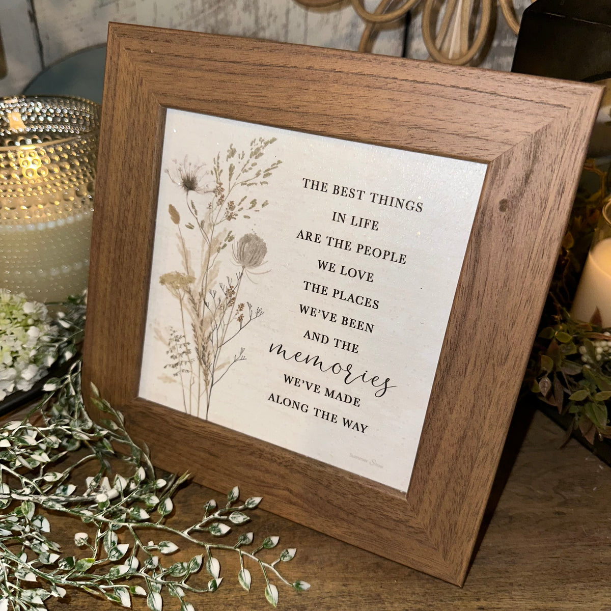 Best Things In Life | Framed Art