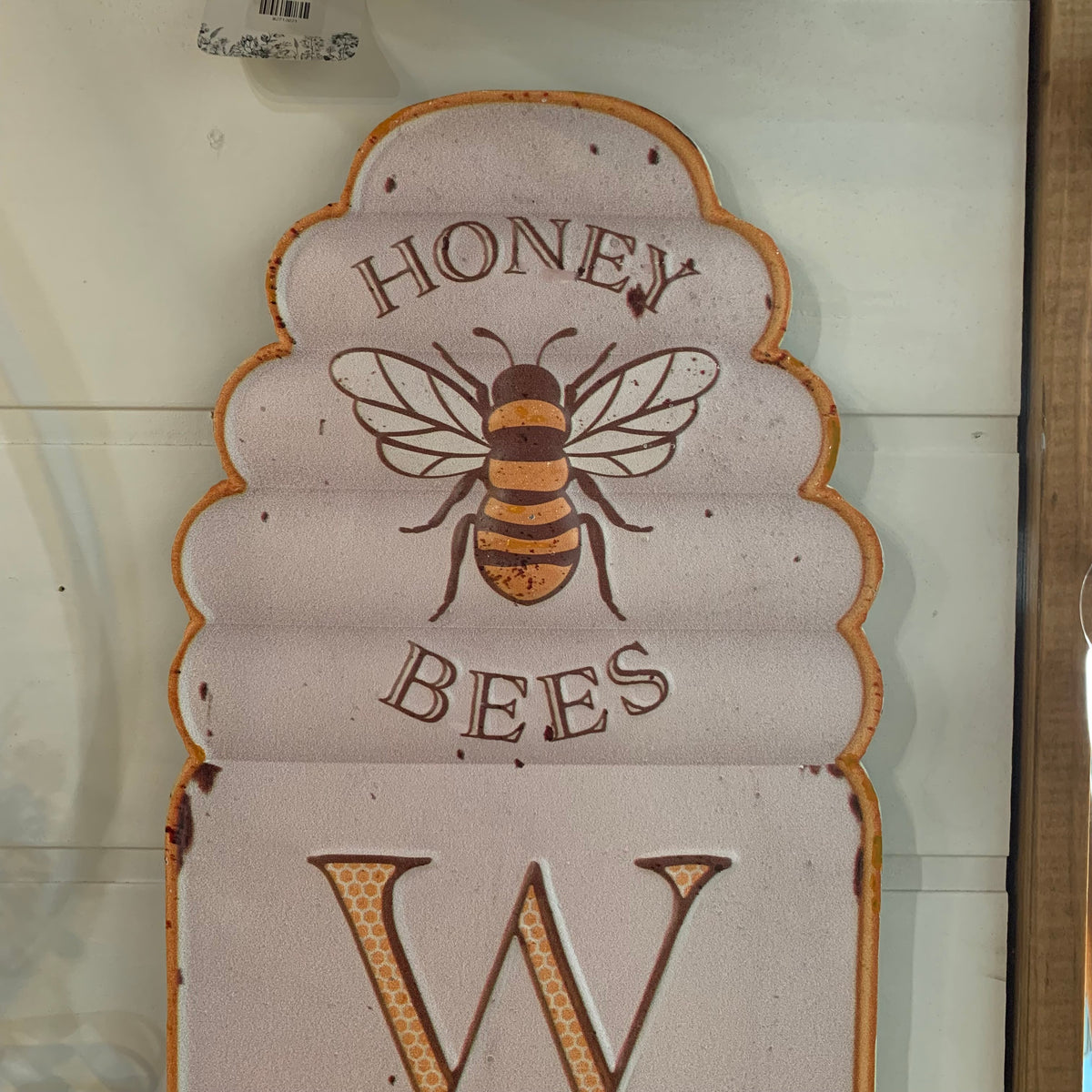 Welcome Bee Sign