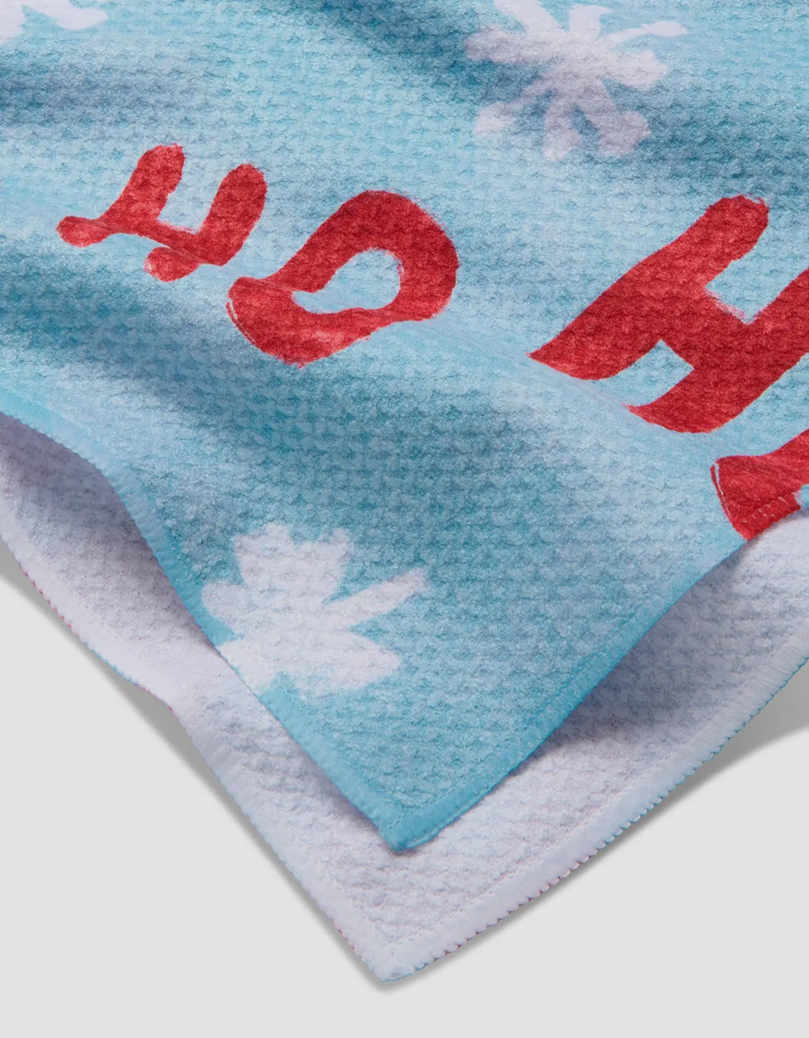 Geometry Kitchen Tea Towel | Santa Claus