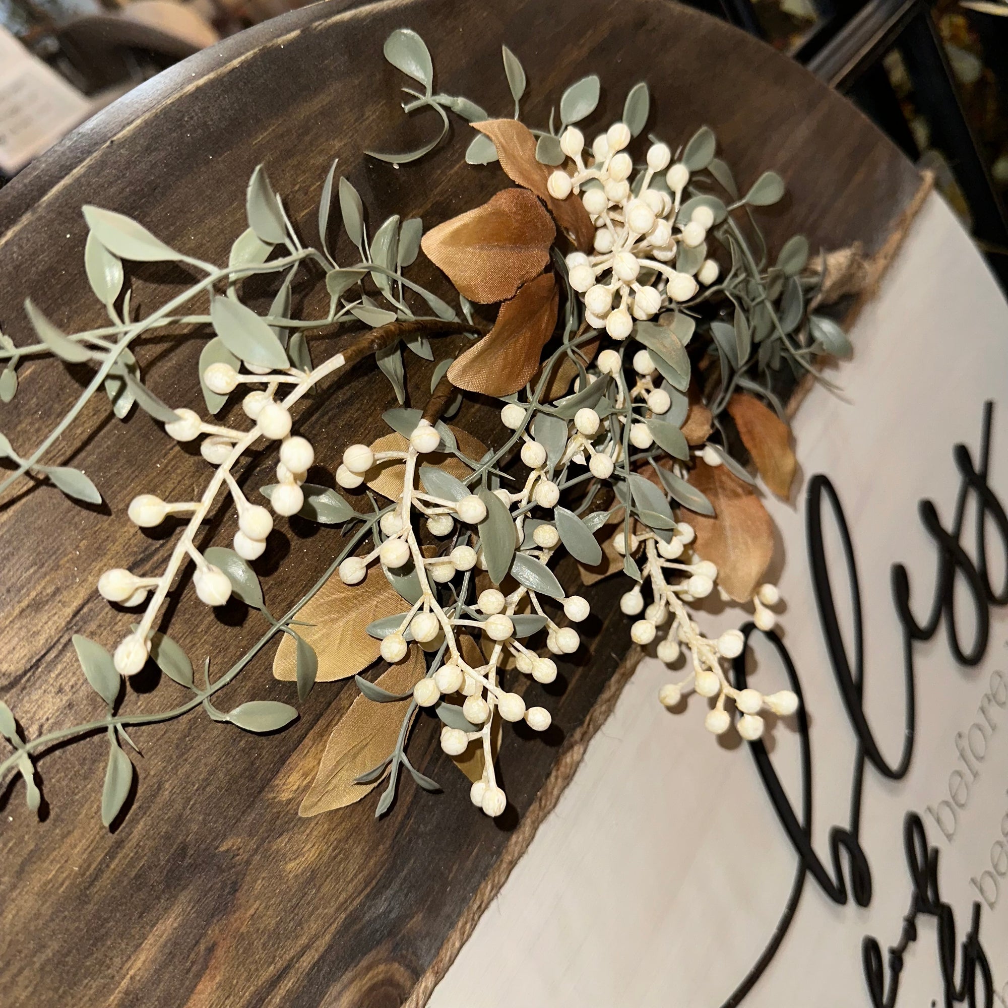 Bless the Food | 24" Handmade Sign