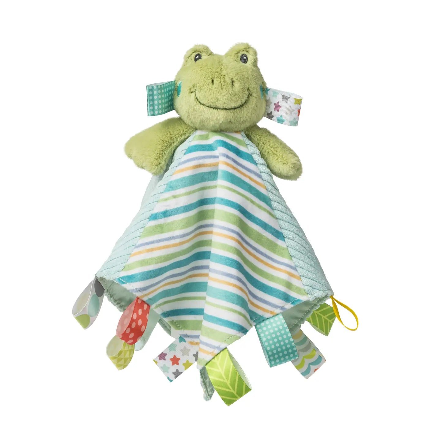 Peepers Frog | Lovey Taggie Blanket
