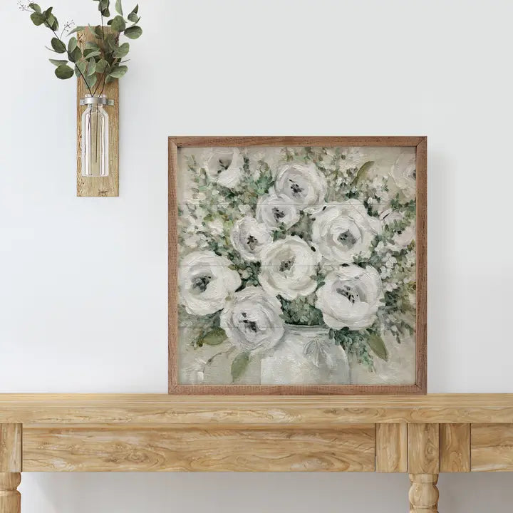 Simply Soft Bouquet | Wall Art