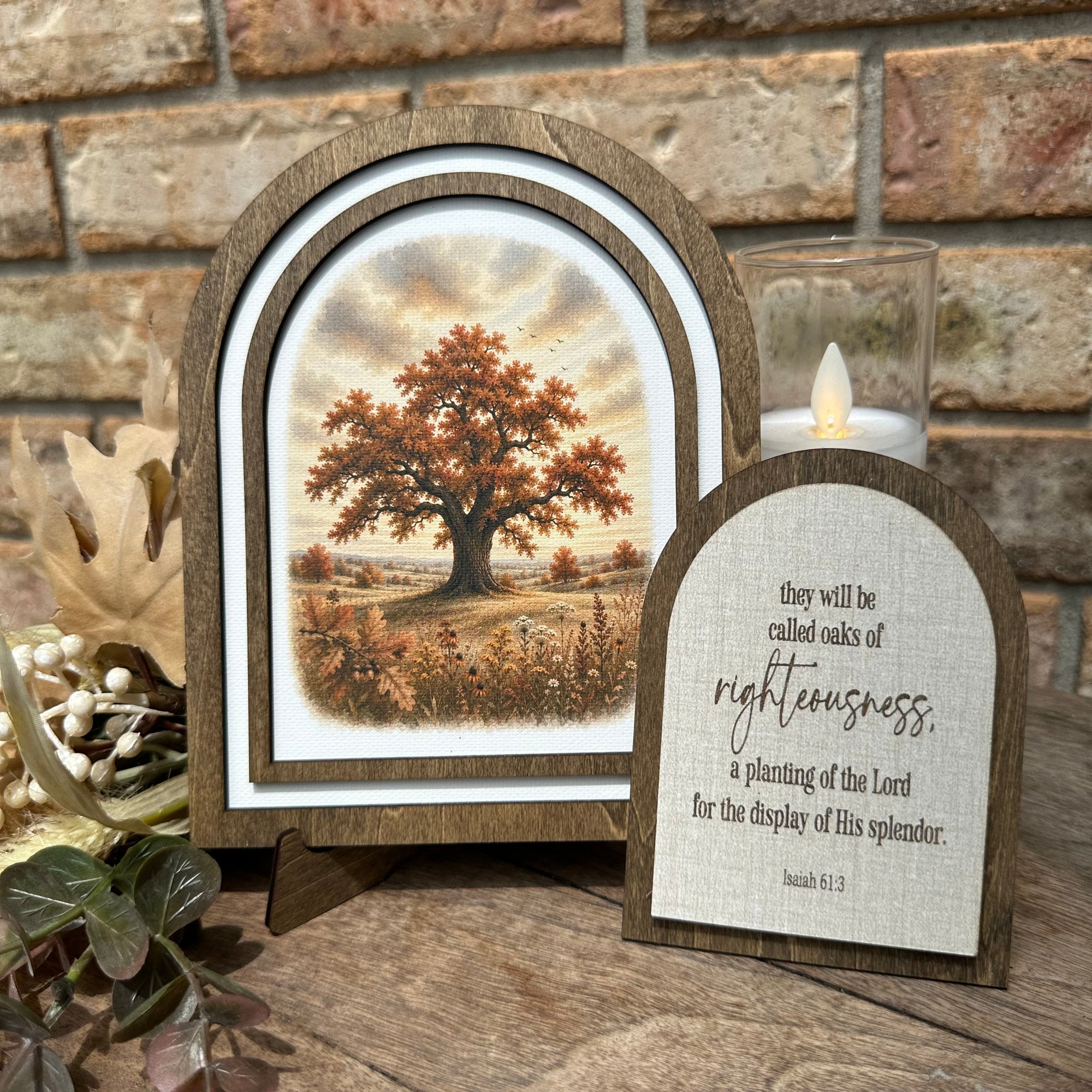 Autumn Oaks of Righteousness | Coordinating Set