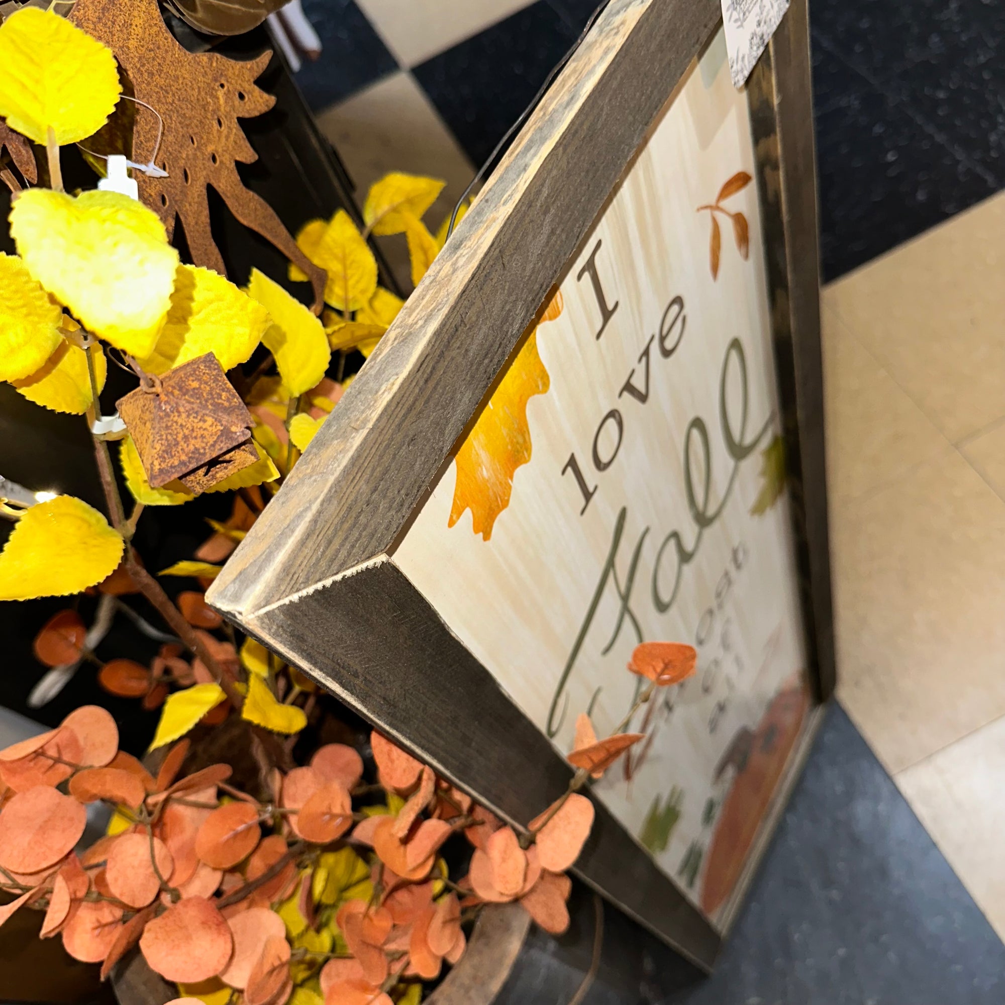 I Love Fall Most of All | Wall Art