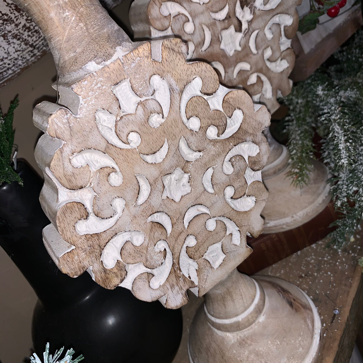 Snowflake Candle Holder