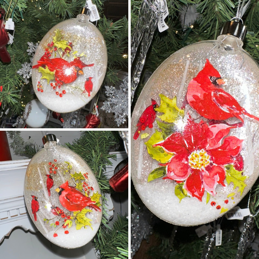 Cardinal Winter Berry | Ornament