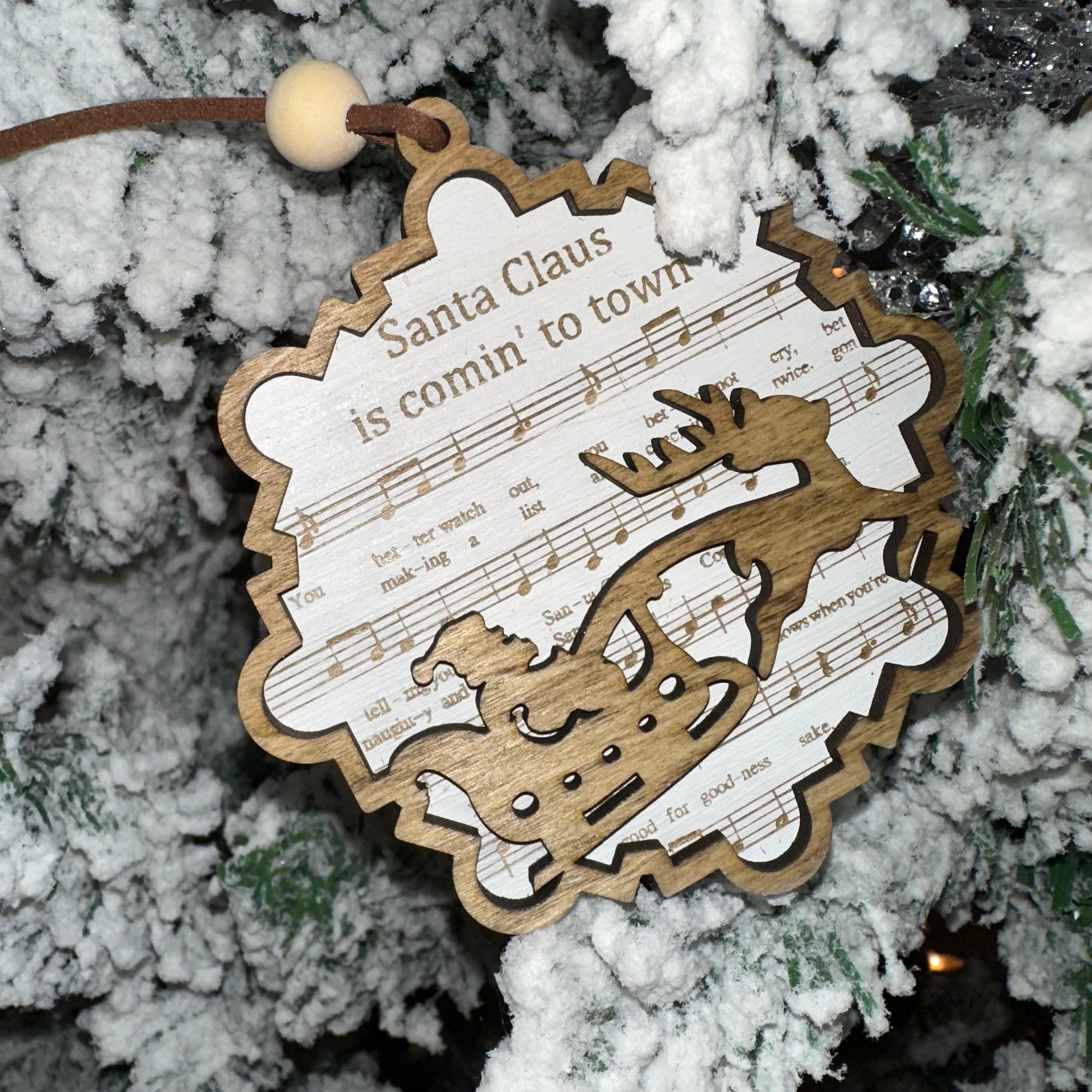 Christmas Songs | Engraved Ornament