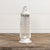 Stamped Metal Taper Candle Lantern | Vintage Cream