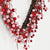 Twigs & Berries Heart Wreath | Red & Pink