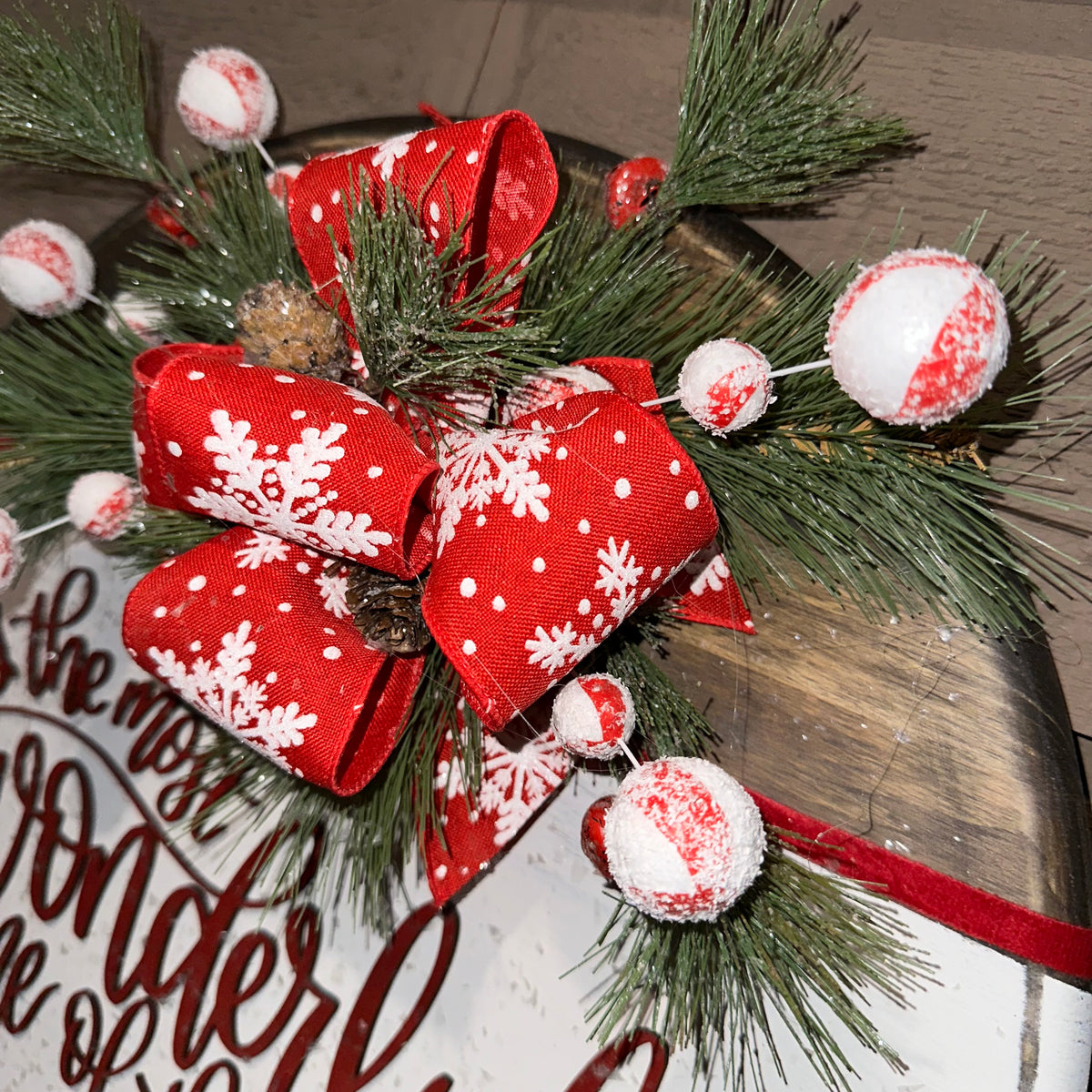 It’s the Most WonderfulTime of the Year | 18&quot; Handmade Sign