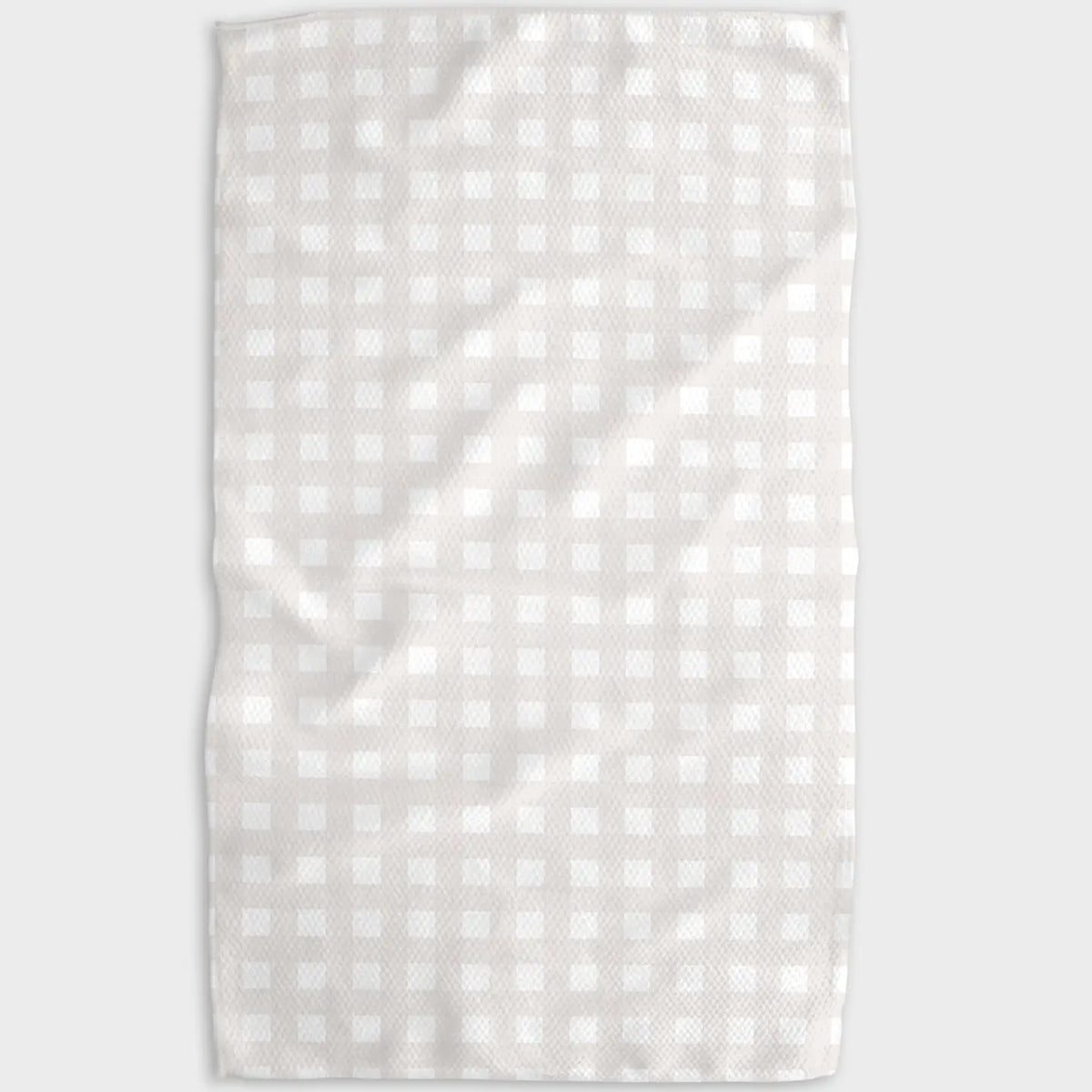 Geometry Kitchen Tea Towel | Gigi Beige Gingham