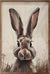 Peter Cottontail Bunny | Wall Art