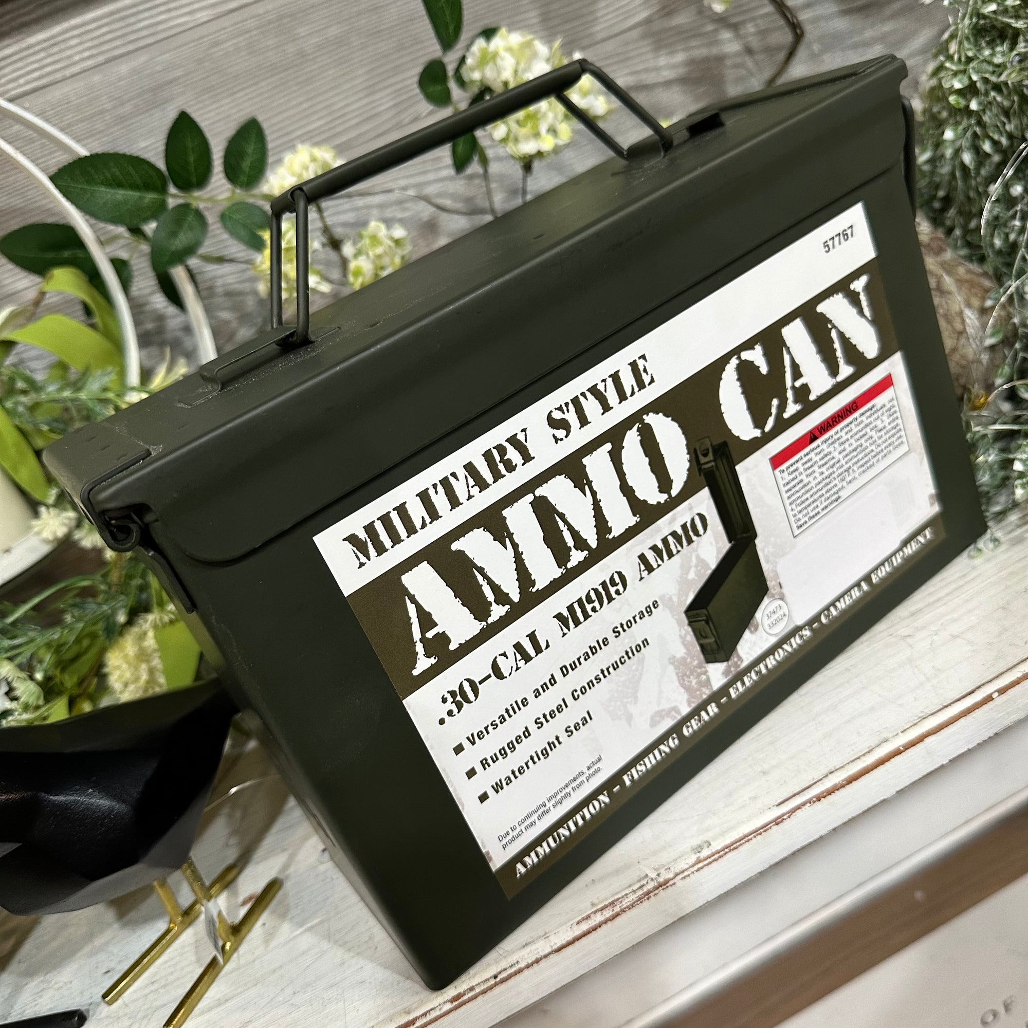 Husband, Daddy, Protector, Hero Flag | Engraved Ammo Can