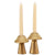 Mushroom Taper Candle Holder | 2 Sizes