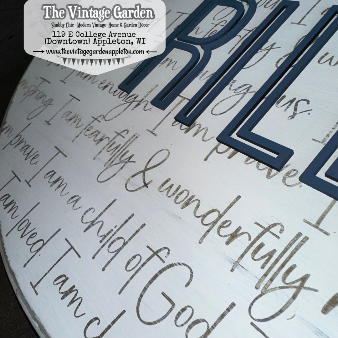 Child of God | Christian Affirmations | Custom Sign