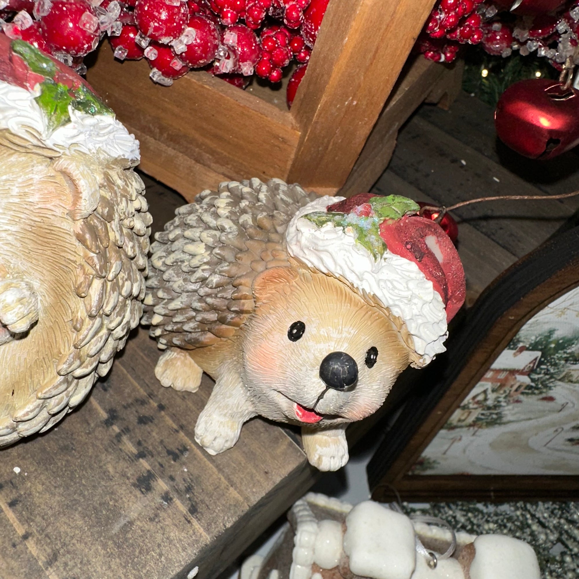 Santa Hat Hedgehog | 3"