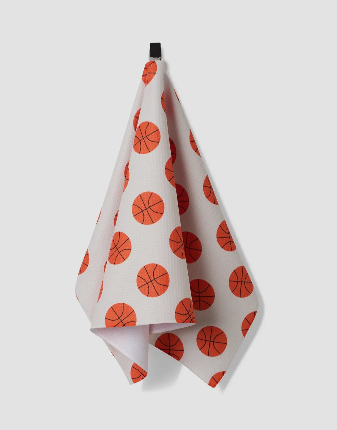Geometry Kitchen Tea Towel | Three Pointer Basketball
