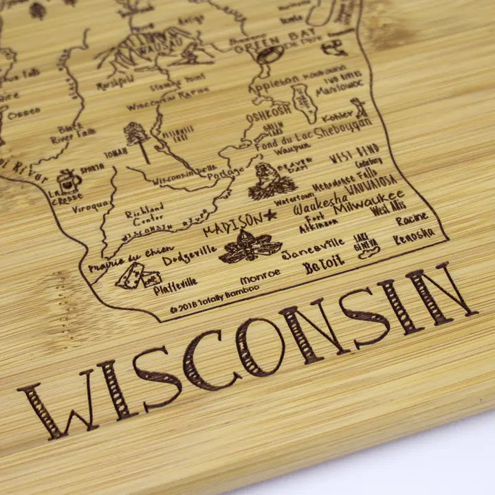 Wisconsin Destination Cutting Board