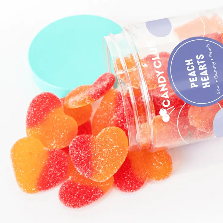Peach Heart Gummies | Candy Club