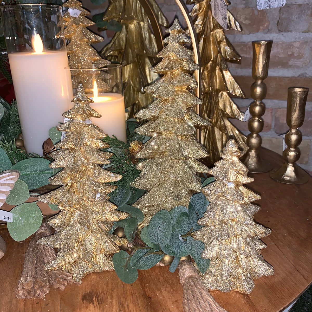 Glistening Winter Tree | Gold