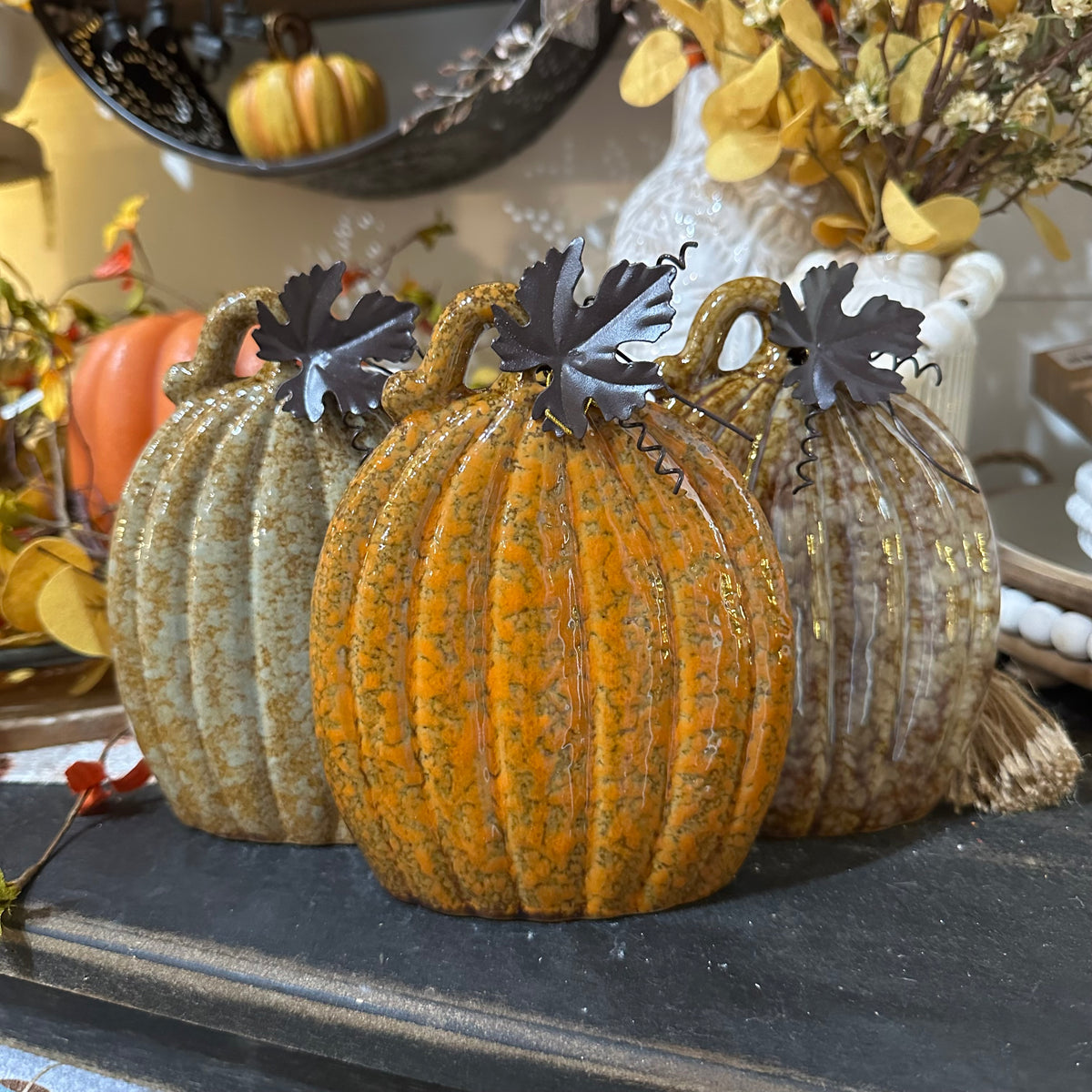 Harvest Pumpkin Sitter